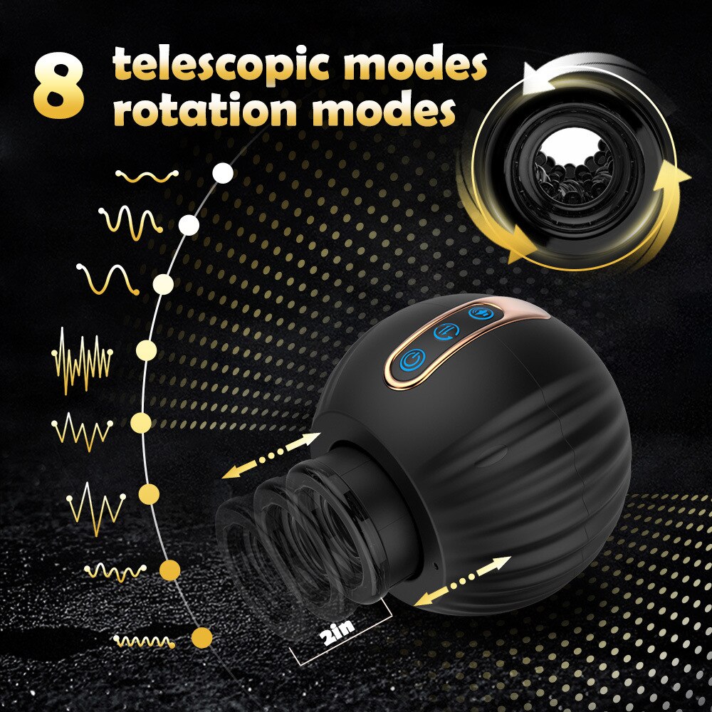 Automatic Rotating Male Masturbator, Sex Toy, Adult Product