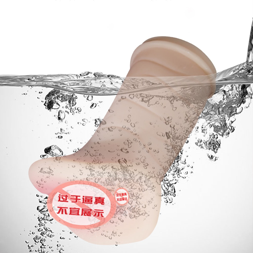 Authentic Silicone Pocket Pussy for Men, Male Masturbator