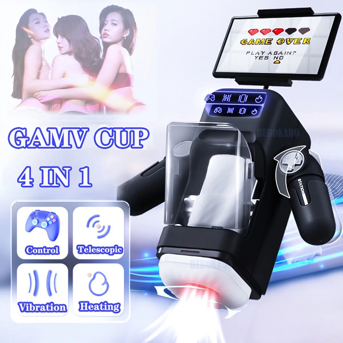 Sexy robot toys for men, automatic vacuum masturbator, full cylinder, sex shop 18+