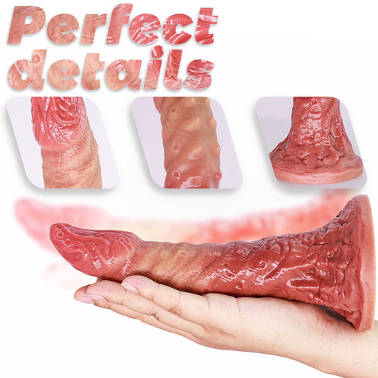 Crocodile Silicone Dildo Sex Toy for Penis Silicone Sex Toy Adult Female G-Spot Massager Sucker for Couples