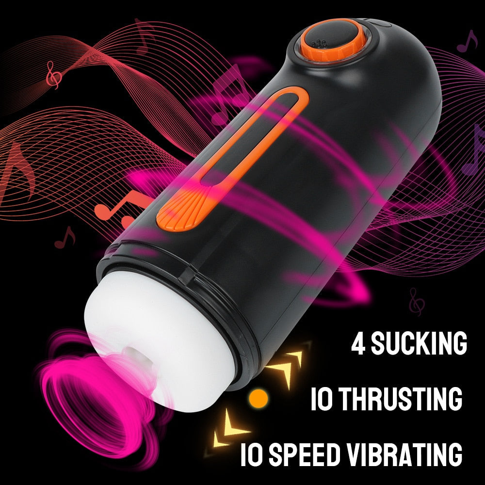 Male vibrator, heat pump, artificial vagina for men, 18 real pussy, masturbator with sex toy for men