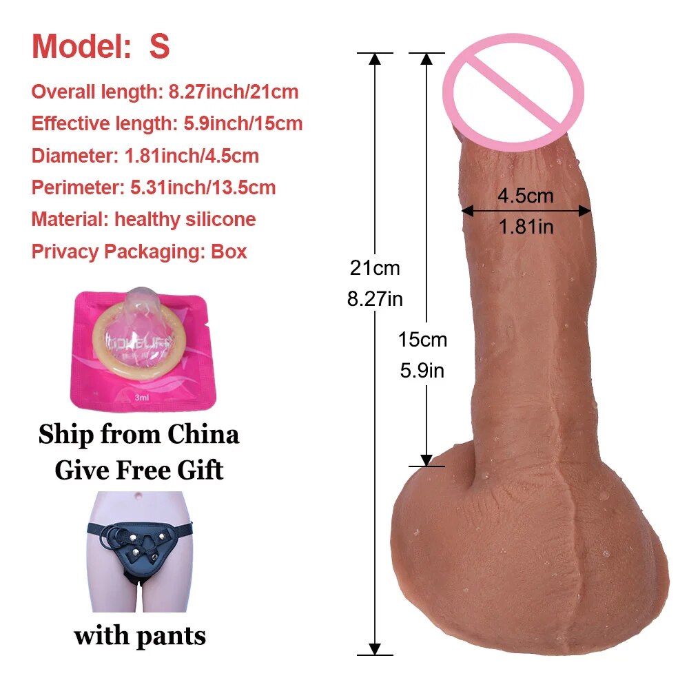 Dildo Sex Toys for Women Silicone Sex Toys Masturbators for Women Adult Products Adult Cups Anal Sex Toys for Men and Women