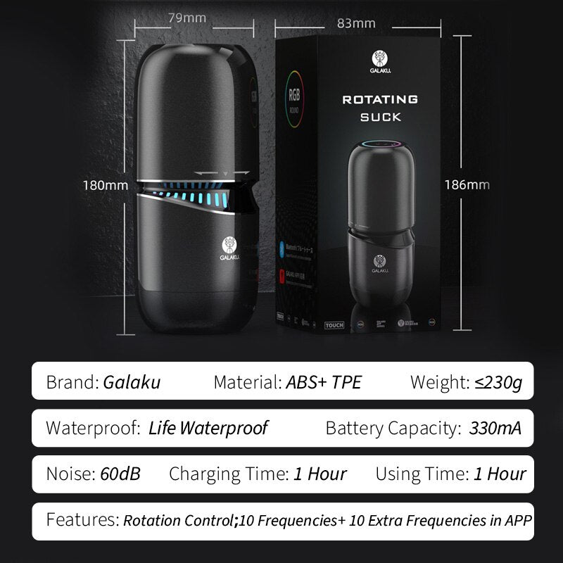 Male vibrator automatic masturbator hand-held rotating vibrator video interaction male vagina