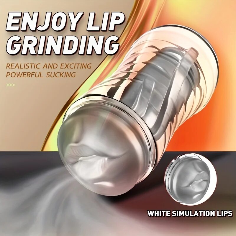 Dildo massager for men, deep throat vacuum massager, adult orgasm sex toy
