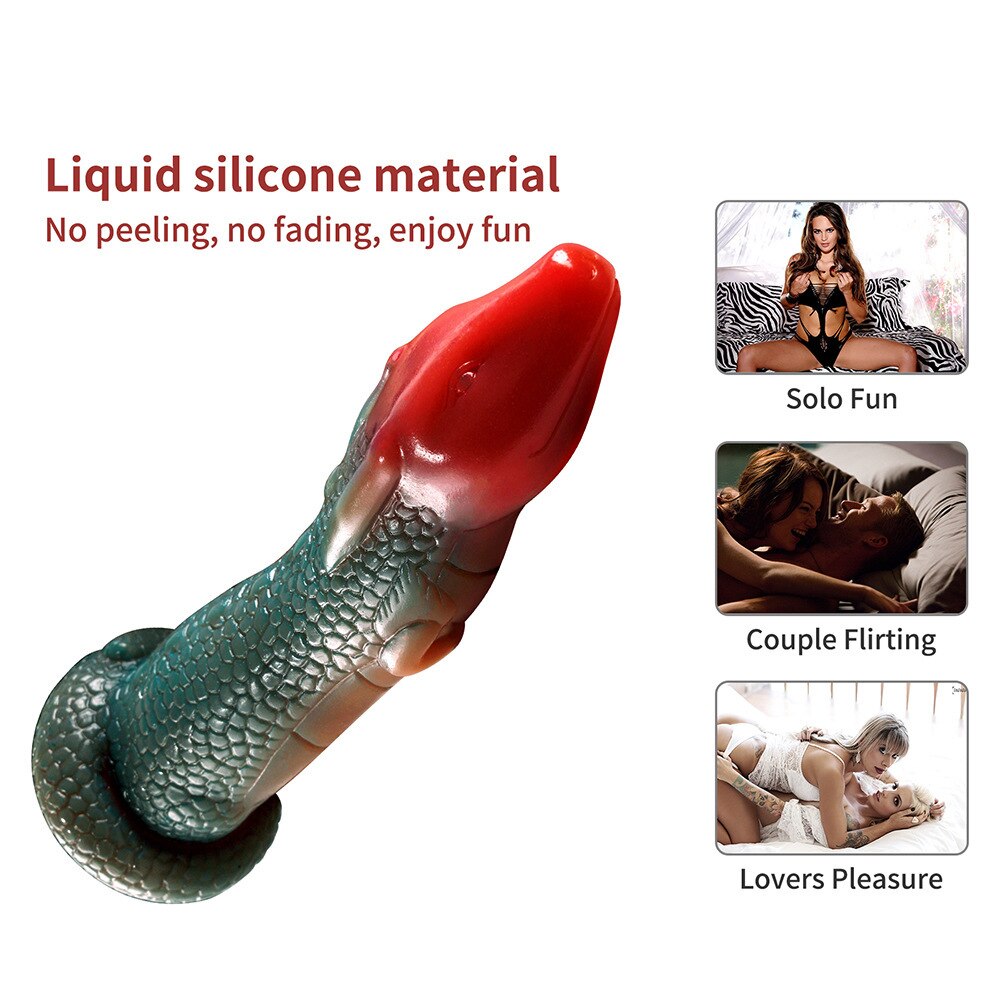 large dragon-skinned animal-shaped penis, feels like a penis, male masturbator, large penis, big dick, female sex toys store, juguetes sexuales