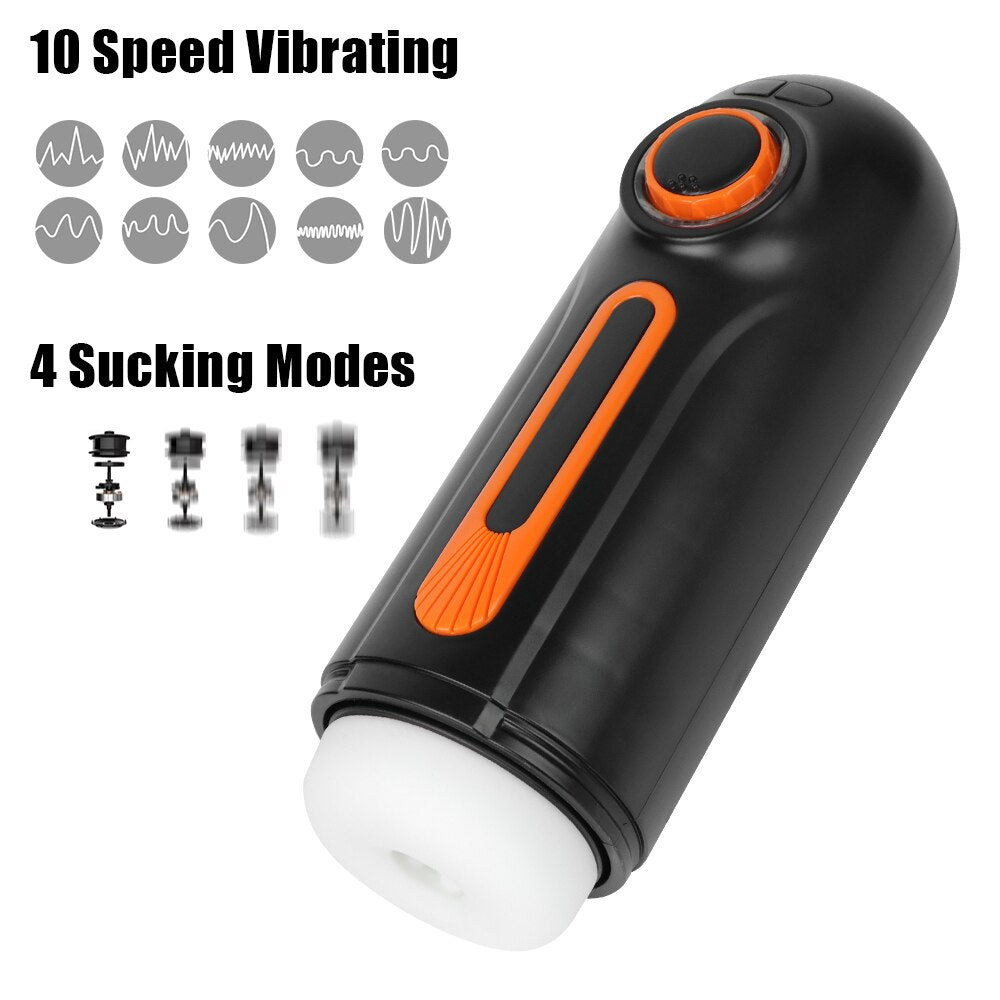 Male vibrator, heat pump, artificial vagina for men, 18 real pussy, masturbator with sex toy for men