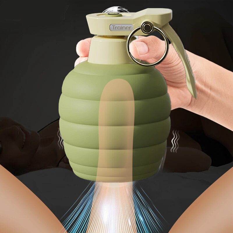 Automatic Male Masturbator Sex Toy with Silicone Vaginal Sleeve