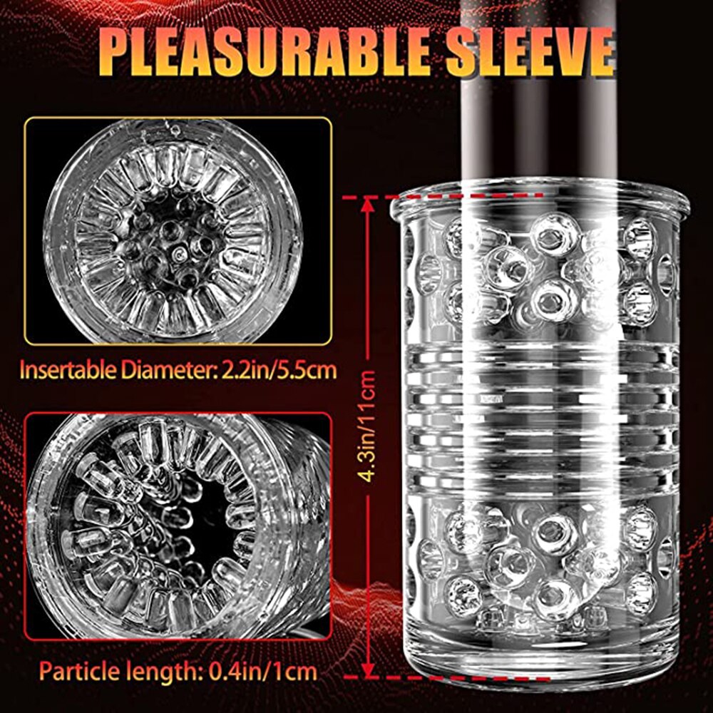 Male vibrator, penis stimulator, automatic masturbator, adult sex toy cup