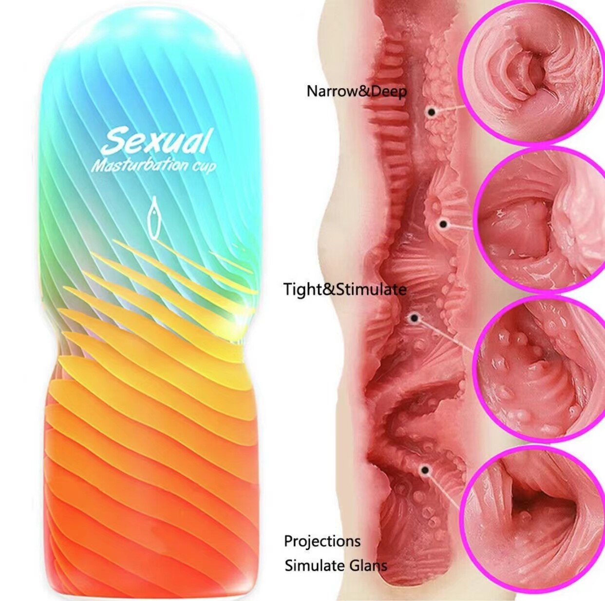 Best-Selling Realistic Silicone Sex Toys Adult Pussy Masturbator