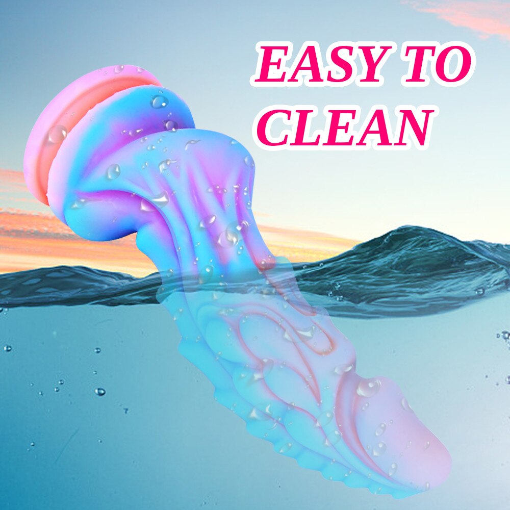 Large Silicone Penis for Women, Adult Supplies, G-spot Penis, Anal Suction Cup, Sex Toys