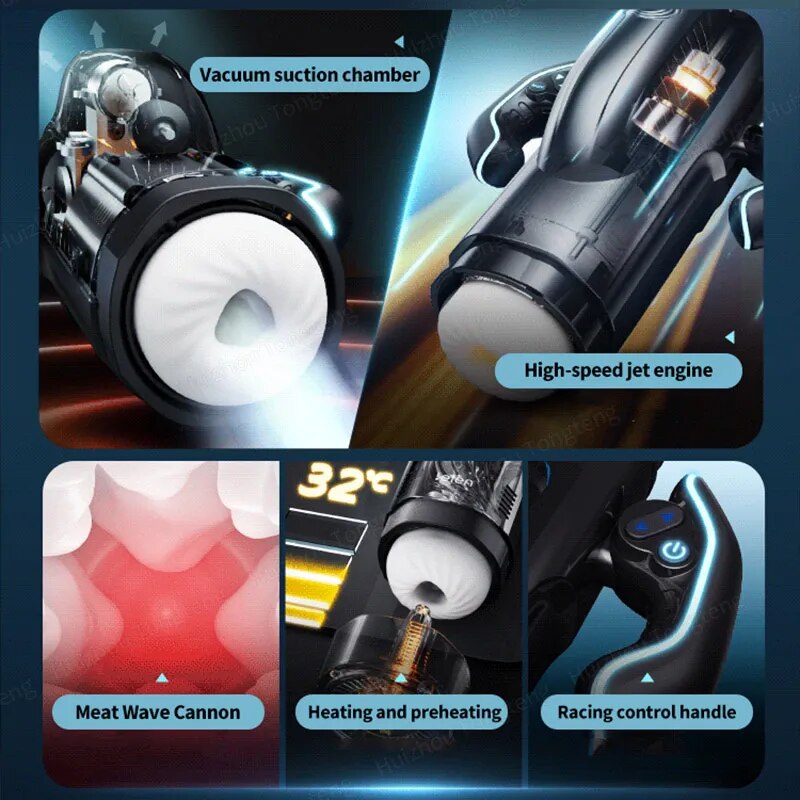 Automatic Masturbator for Men Thrusting-Pro High-Speed Sex Toy