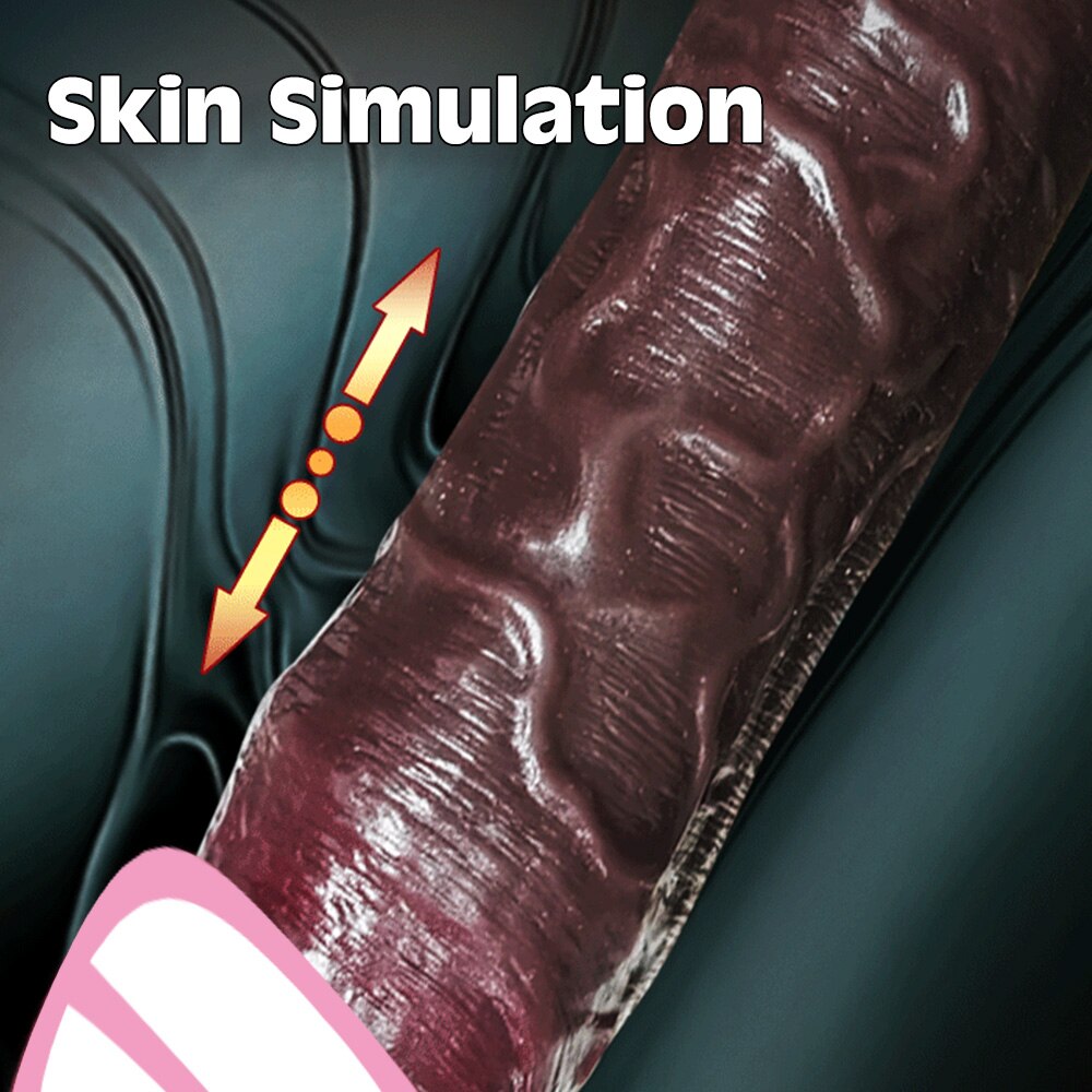 Soft Silicone Suction Dildo for Women, Vibrating Thick Silicone Penis Dildo, Sexyshop Products for Couples