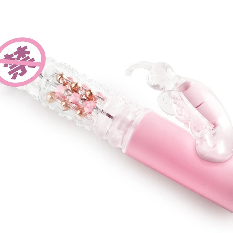 Rotatable Beaded Vibrator for Women, Adult Sex Aid, Masturbator, Sex Toy, Orgasm-inducing Device