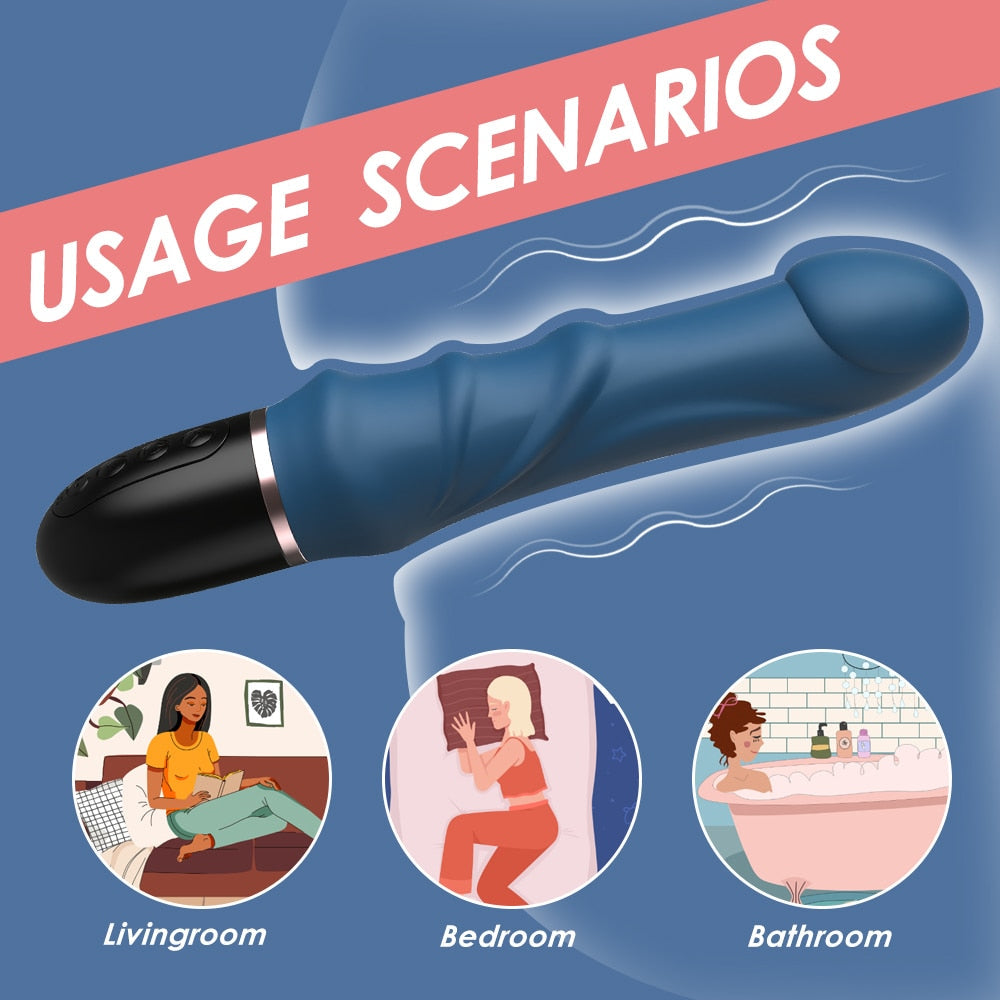 Large Dildo Vibrator Vaginal Massager for Couples Large Vibrator for Women Orgasm Sex Toys