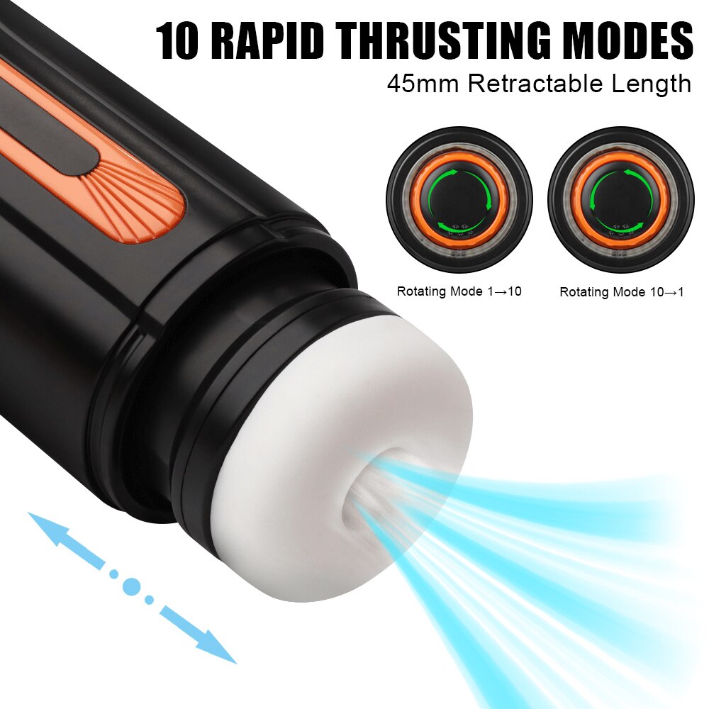 Male vibrator, heat pump, artificial vagina for men, 18 real pussy, masturbator with sex toy for men