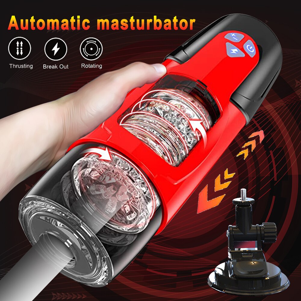 Male vibrator, penis stimulator, automatic masturbator, adult sex toy cup