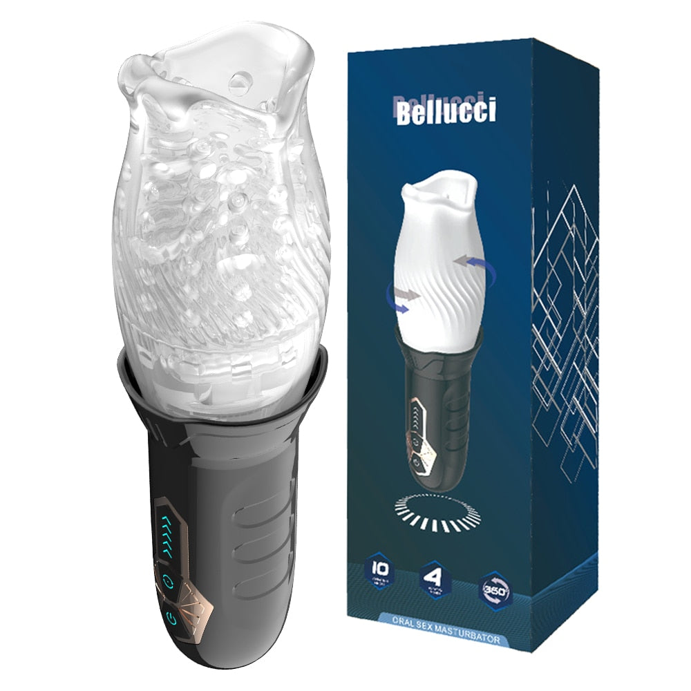 Male Vibrator, Adult Sex Toy, 360° Soft Silicone Erotic Penis Delay Vibrator Sex Toy for Men