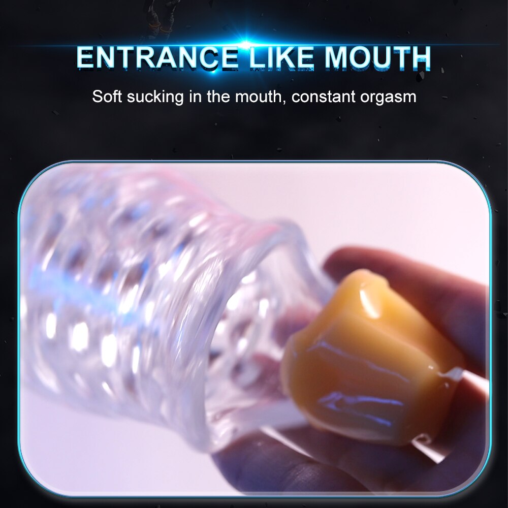 Male Vibrator, Adult Sex Toy, 360° Soft Silicone Erotic Penis Delay Vibrator Sex Toy for Men