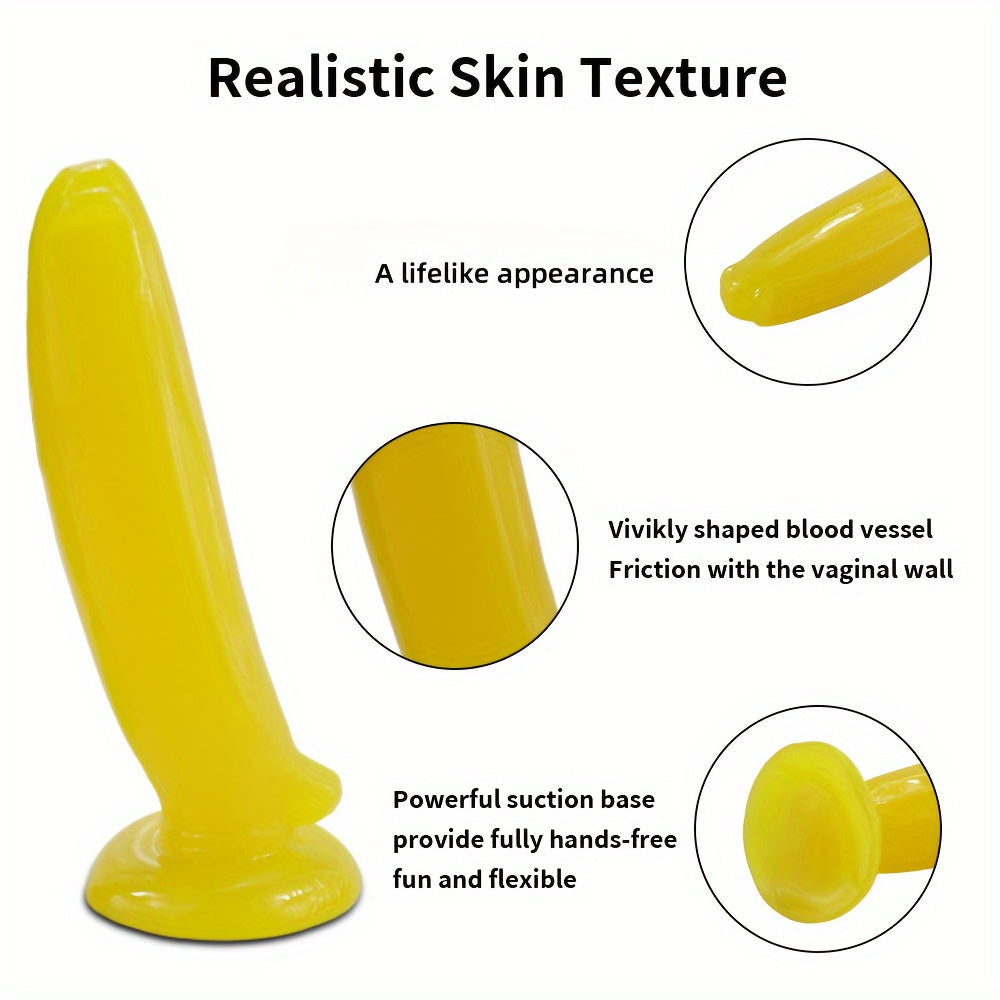 Soft Silicone Vegetable Models - Cucumber. Corn. Banana - Perfect For Kitchen Decor & Relax - Unique Gift For Women