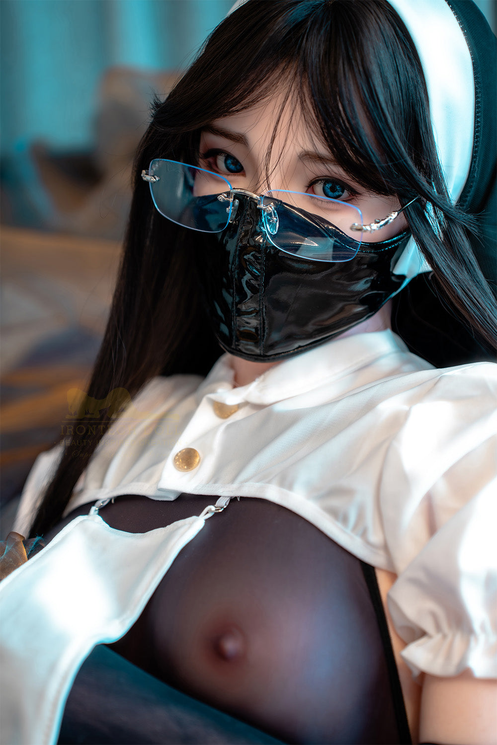 Irontechdoll Logan 162cm Full Silicone Small Breasts Real-life Asian Sex Doll For Sale NO.1066