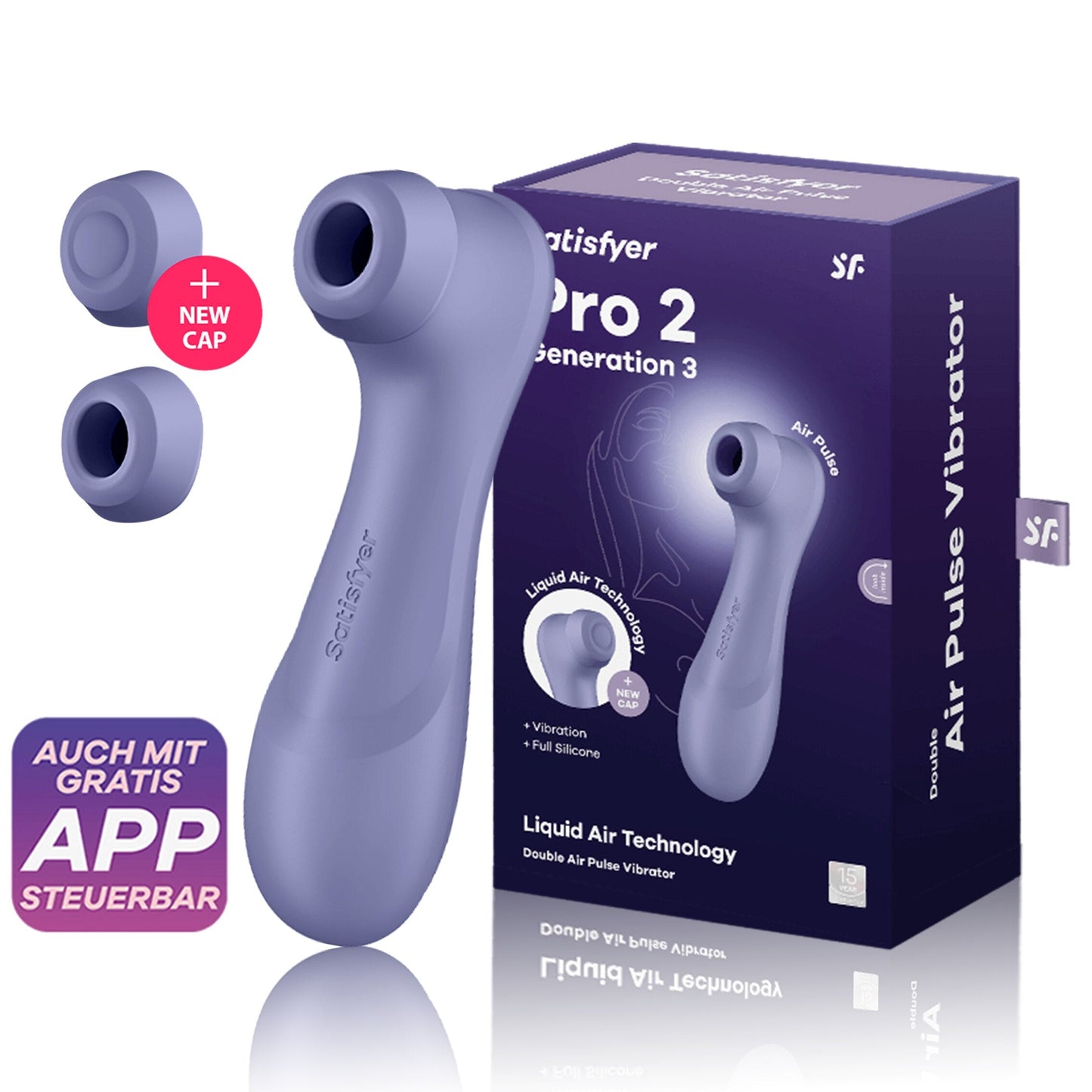 Satisfyer Vibrating App3 Vibrator for Women Sex Toys Clitoris Pro2 Adult Sex Shop