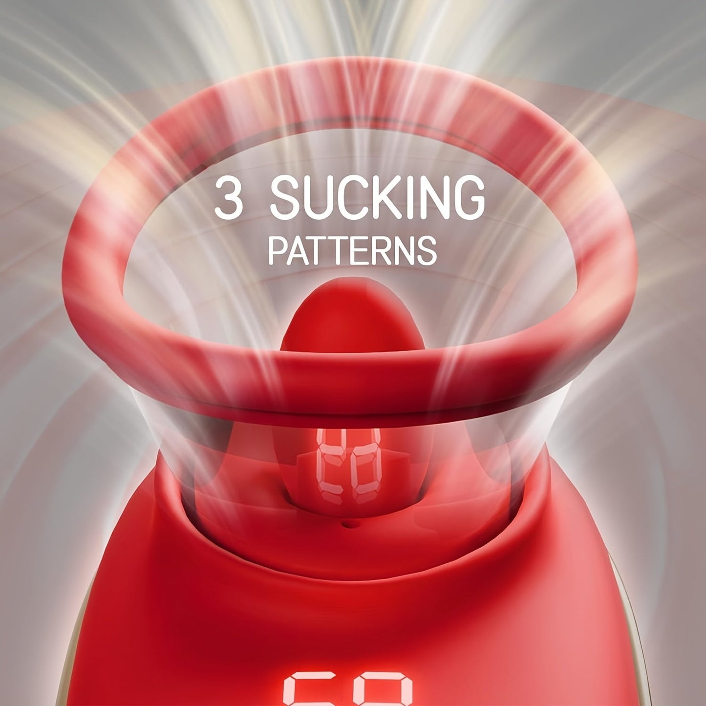 Rose Massager 9 Frequency Vibration. 9 Frequency Tongue Licking. 3 Frequency Sucking. Adult Female Masturbation Sex Toy