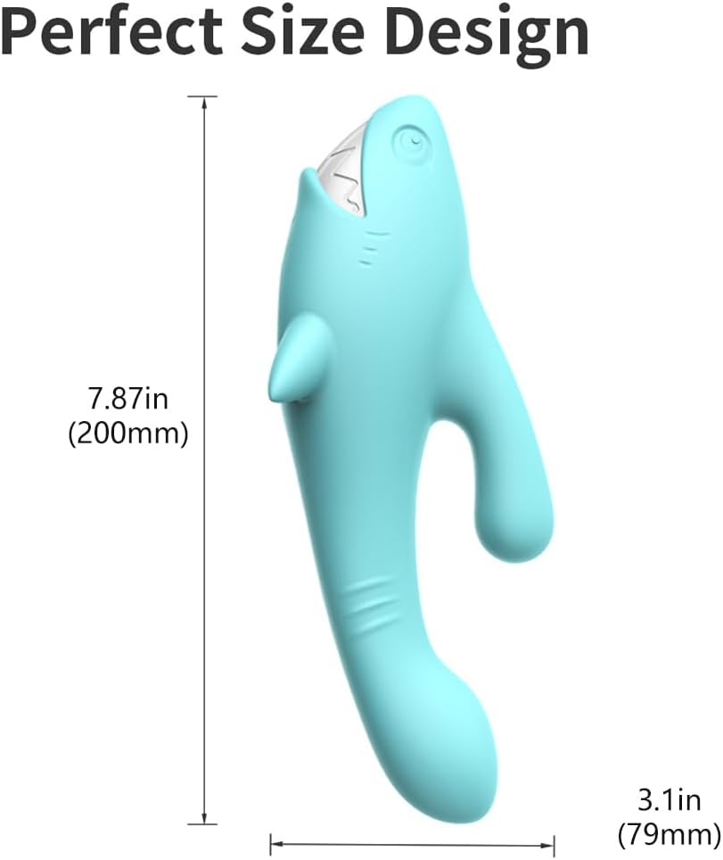 Super Quiet Portable Massage Device, Deep Massager, Rechargeable, with Handheld Electric High Intensity. Electric Vibrators Massagers for Portable Full Body Relaxation Vibrating Massage Tools (Blue)