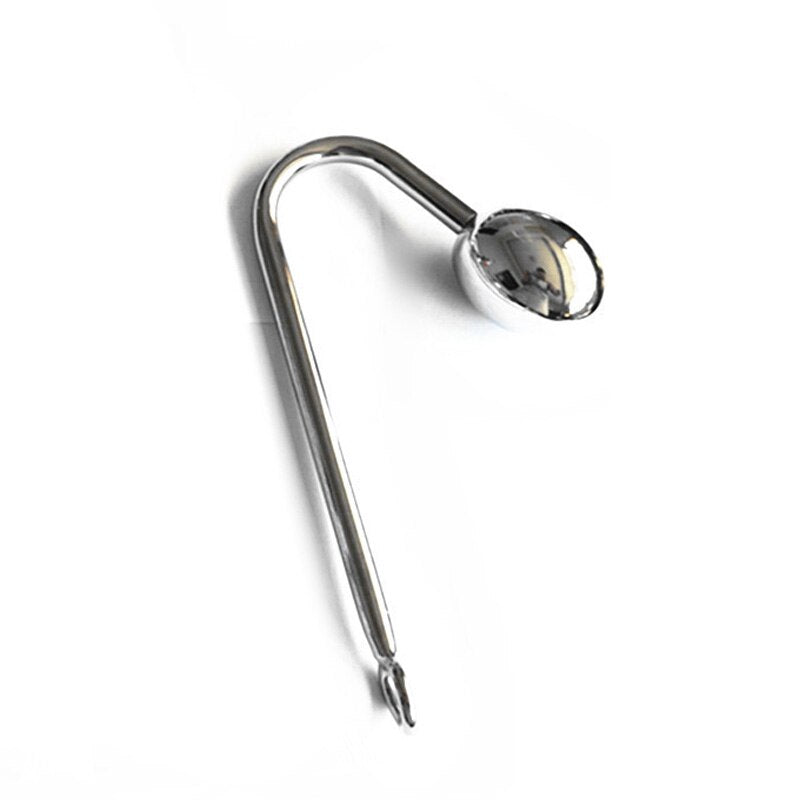 4Size Stainless Steel Anal Balls Dilator Anal Hook Buttplugs Anus Stretcher Butt Plug Prostate Adult Game Sex Toys for Men Woman