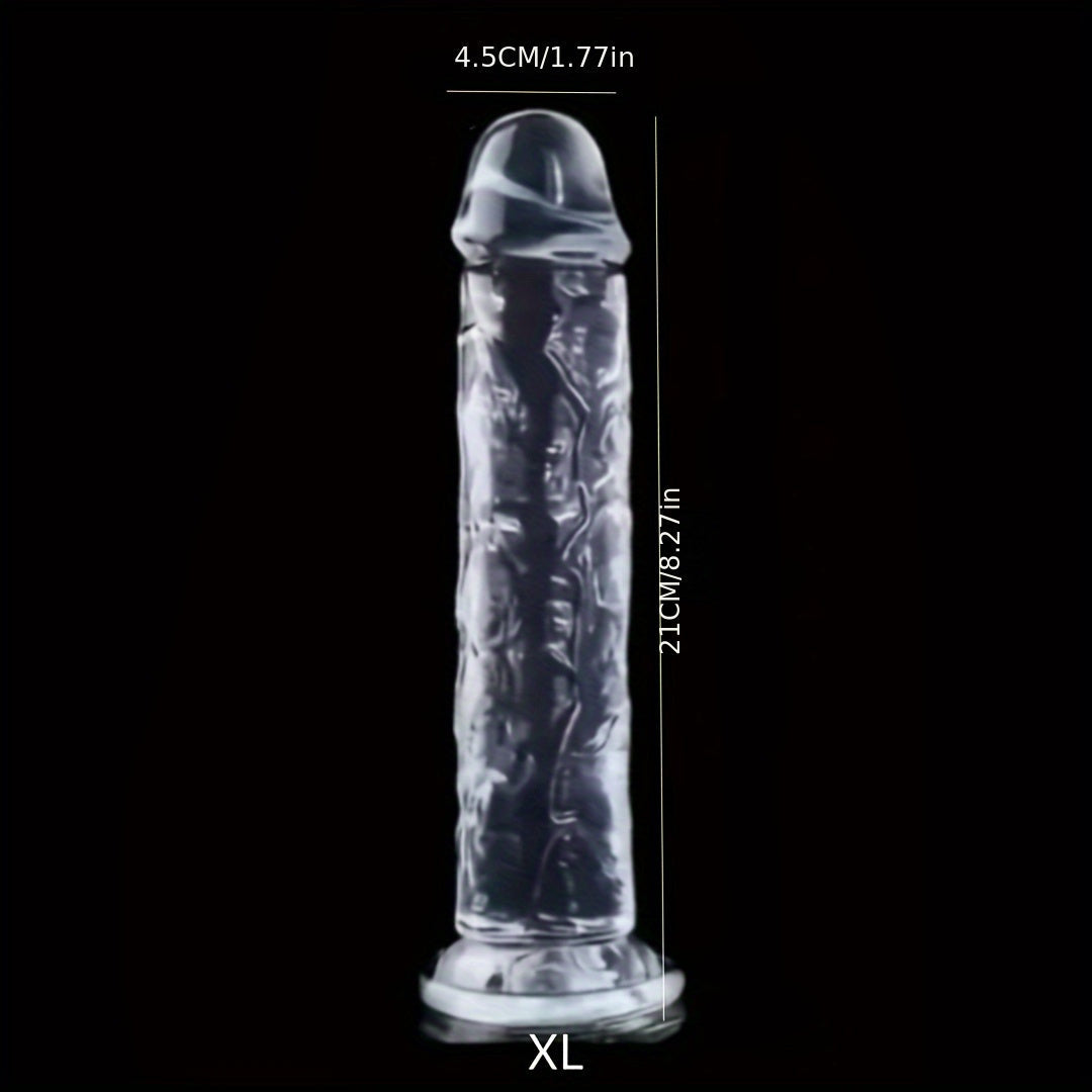 Transparent Big Dick 6 Sizes Realistic Jelly Dildo Women Gay Anal Sex Toys Masturbators Penis Suction Cup