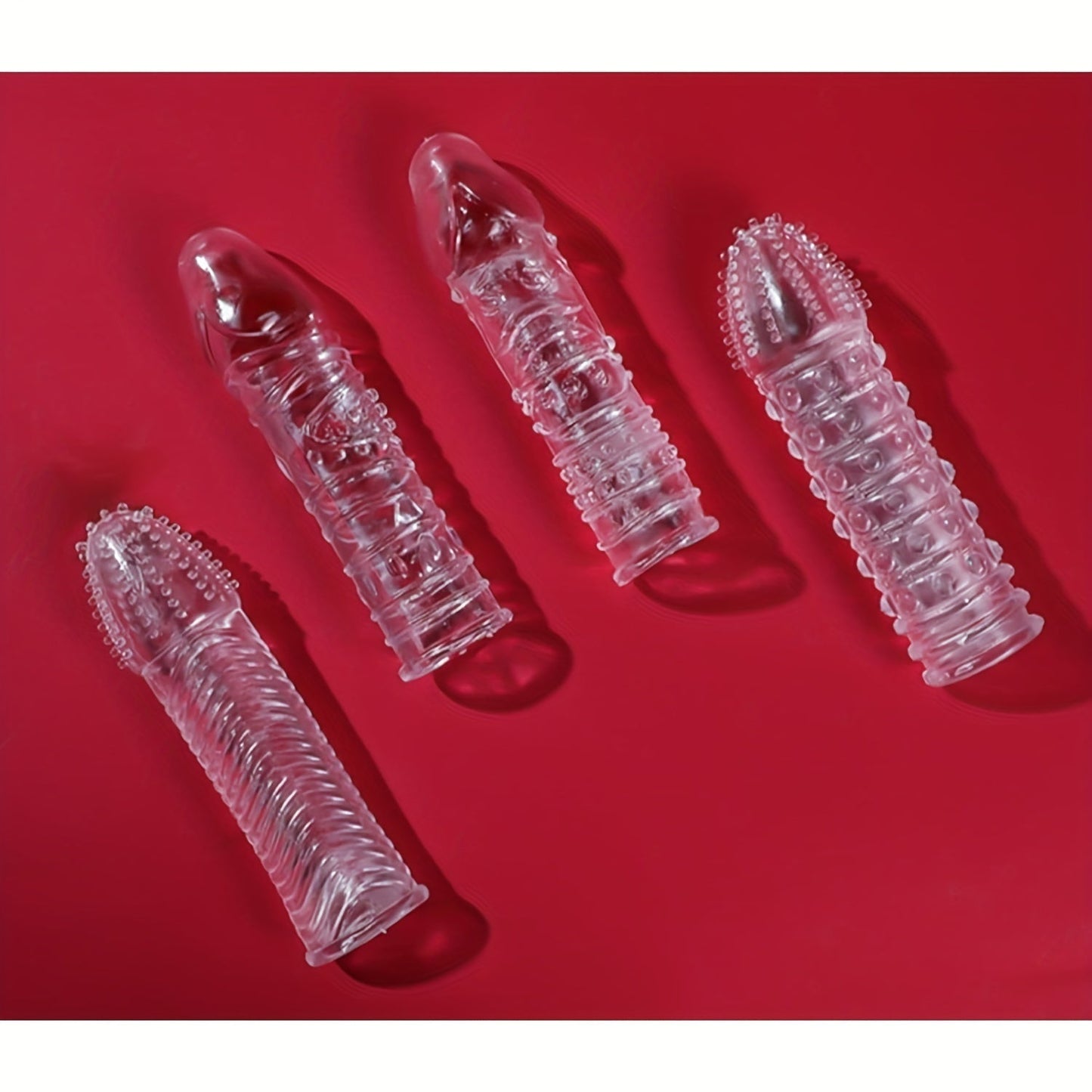 Penis Ring Crystal Penis Sleeve Lock Sperm Resistance Adult Supplies