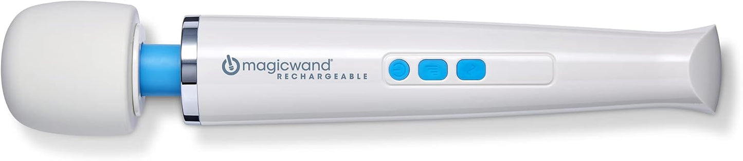 Magic Wand Mini HV-135 - Cordless - Compact Multi-Speed with Soft Silicone Head & Flexible Neck - Personal Massagers for Women. Neck. Hand. Back. Muscle. and Head Massager
