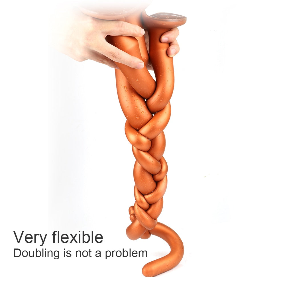 60cm Super Long Butt Plug Dildo Anal Long Adult Sex Toy for Men Prostate Massager Anus Vaginal Dilator Anal Plug Long Plug Butt