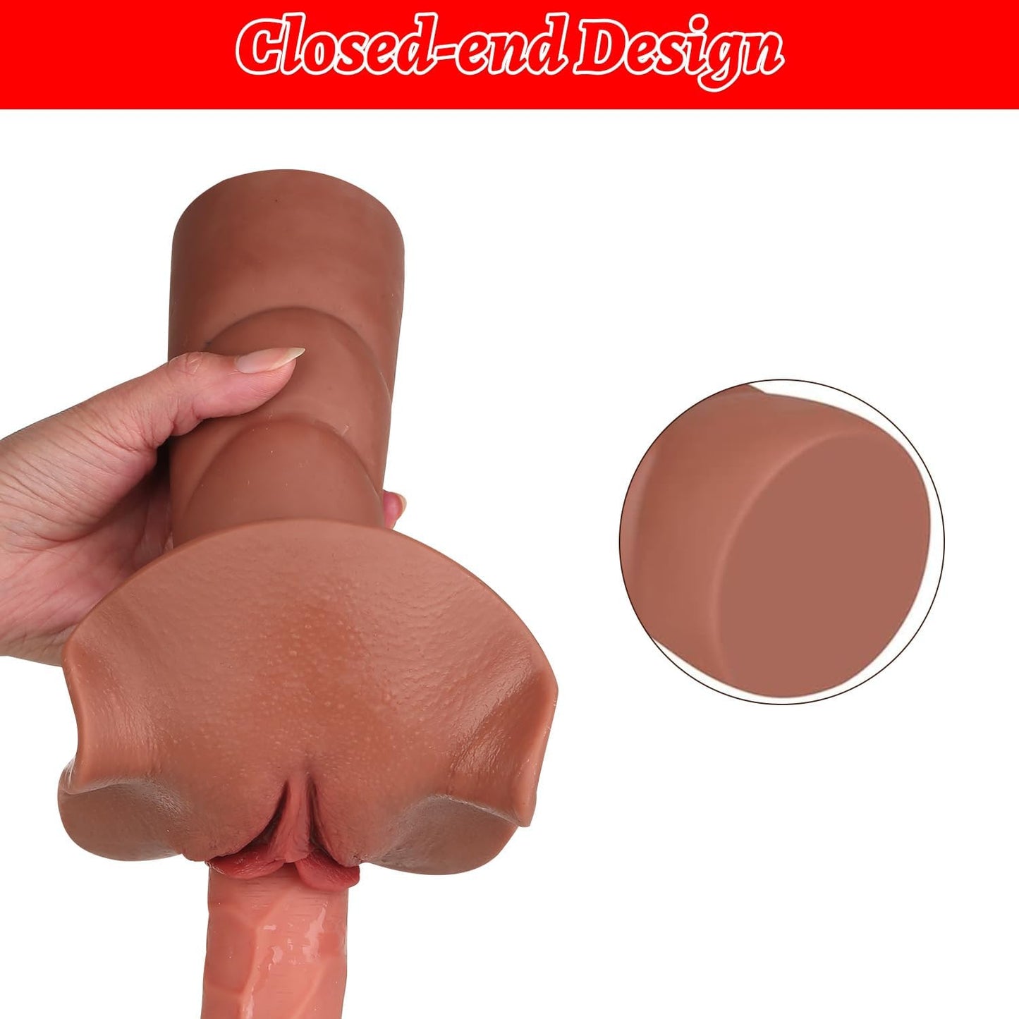 Pocket Pussy for Male Masturbator with Realistic Textured Vagina and Tight Anus. Men Sex Toy for Guys Masturbation Stroker Sex Toys for Mens Pocket pussies Adult Toys Men's Sex Orgasm