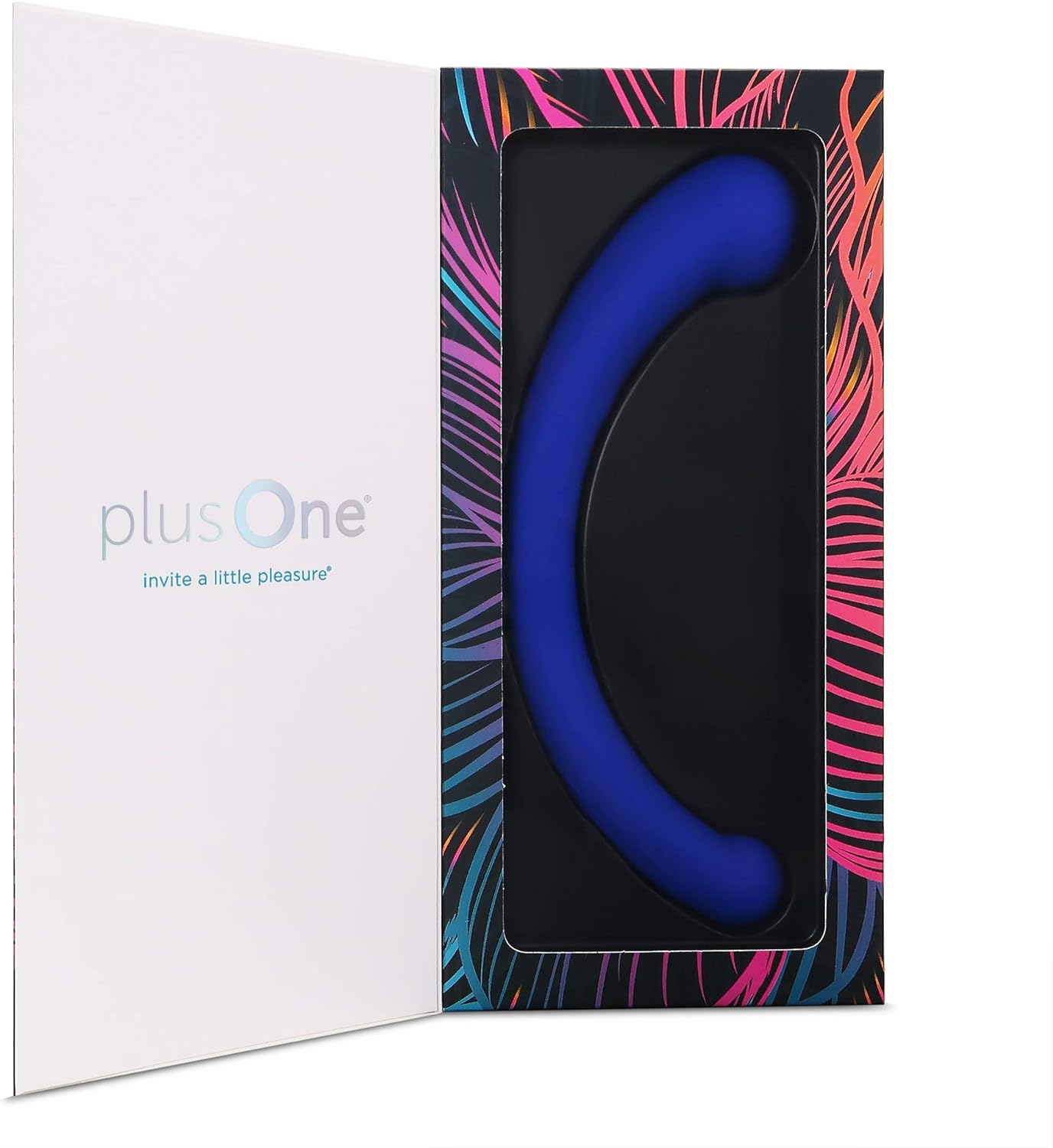 plusOne Dual Vibrating Arc. Personal Massager with 5 Powerful Vibration Settings. Rechargeable. Fully Waterproof