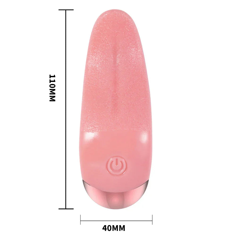 Tongue Sucking Vibrators for Women - Nipple G-Spot Vagina Clitoris Stimulator, Female Silicone Massager, Adult Sex Toy
