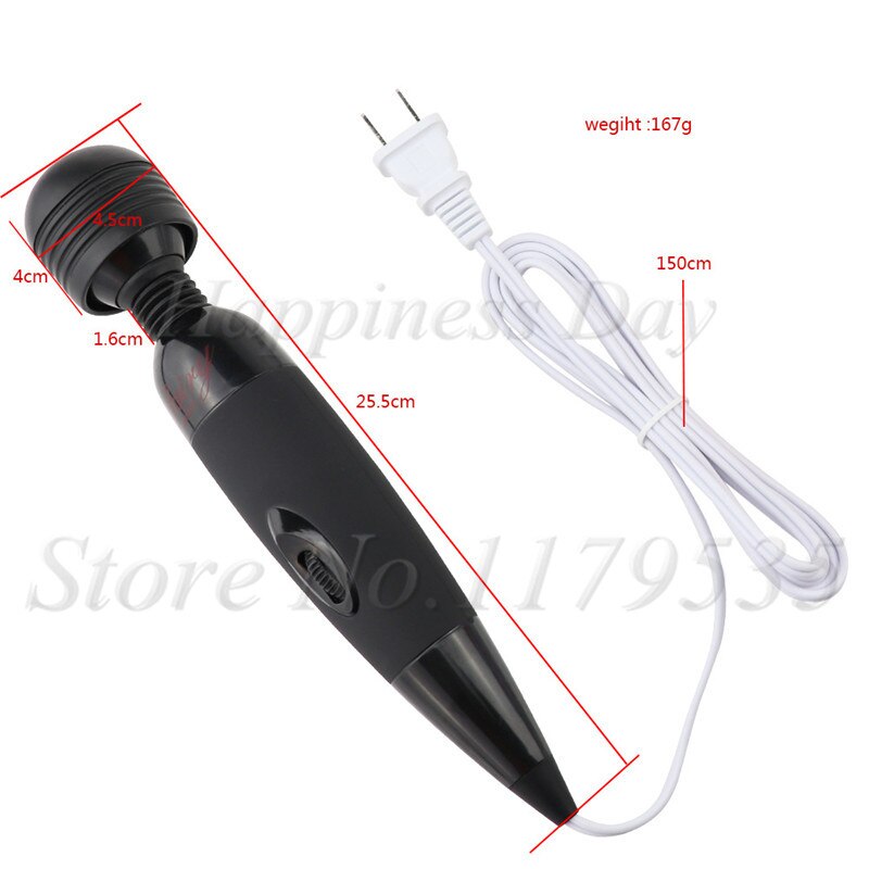 AV Dildo Vibrator Clitoral Stimulation Multi-Speed Magic Wand Massager.Body Massager Adult Sex Toys for Women Sex Products