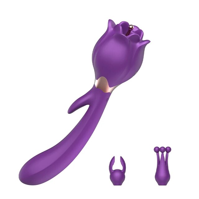 G-spot vibrator, vibrator for women, 3-in-1 nipple vibrator, sex toy for women