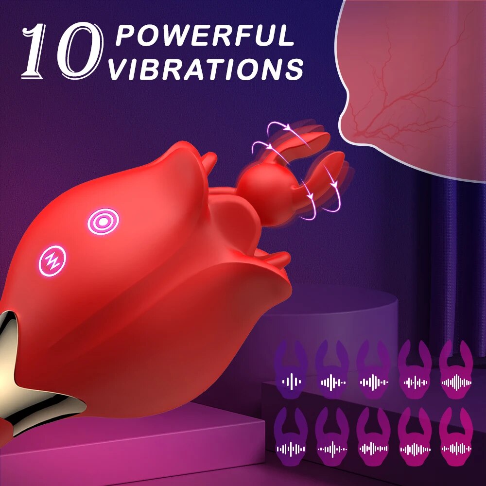 G-spot vibrator, vibrator for women, 3-in-1 nipple vibrator, sex toy for women
