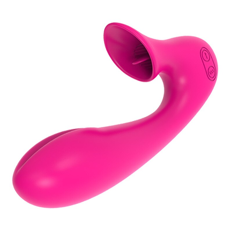 Abhoth Tongue Lick Vibrator for Women 12-speed AV Electric Massager G Point Female Vibrator Sex Machine Sexy Toys for Adults 18
