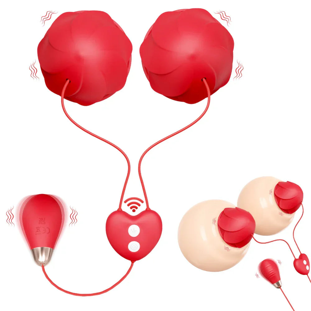 Adult Toys Nipple Vibrator Masturbation Tools for Women Nipple Toy Vibration Penetration Vagina Vibrator Stimulator Sex Toys 18+