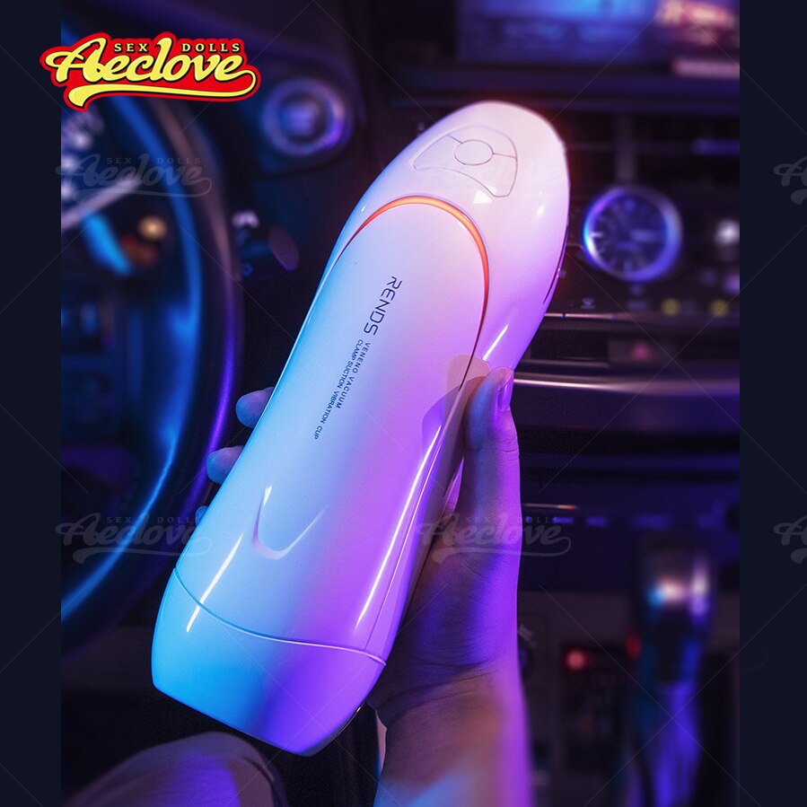 Aeclove Automatic Vibrators Male Masturbation Cup Homme Masturbator Suction Pocket Pussy Realistic TPE Vagina Sex Toys For Men