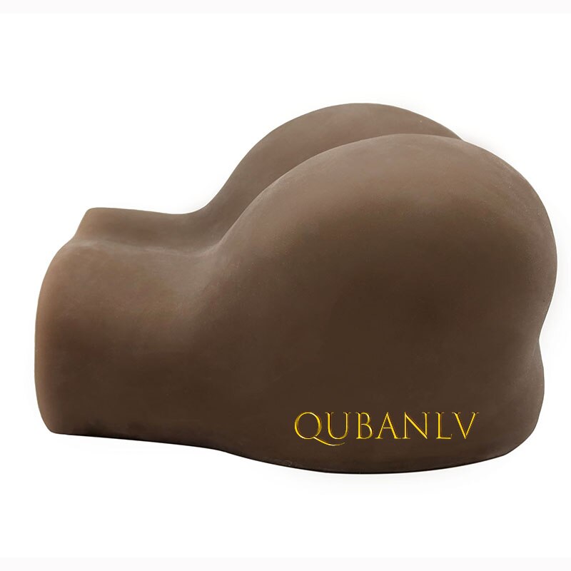Black Adult Rubber Doll Leather Silicone Masturbation Tools Male Large Butt Vaginal Artificial Cat Breast Sex Toy Suppliesxxx