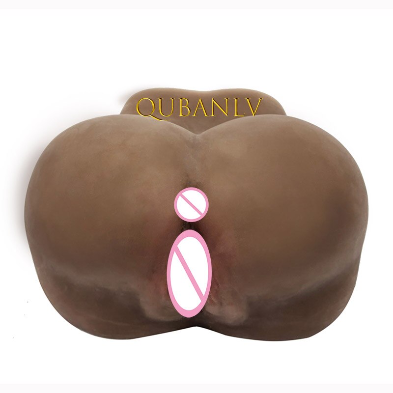 Black Adult Rubber Doll Leather Silicone Masturbation Tools Male Large Butt Vaginal Artificial Cat Breast Sex Toy Suppliesxxx