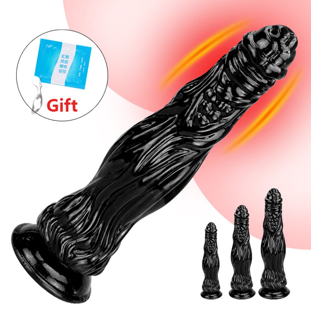 Anal Horse Dildos Artificial Penis Cock with Suction Cup G-Spot Dildo for Women Anal Toys Sextoy Femme Adult Sex Toys for Women