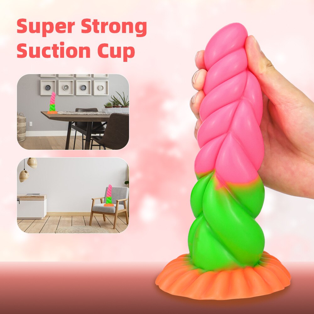 Soft Long Anal Plug Dildo Large Butt Plug Suction Cup Adult Erotic Sex Toys for Women Men Prostate Massage Big Anus Dilator