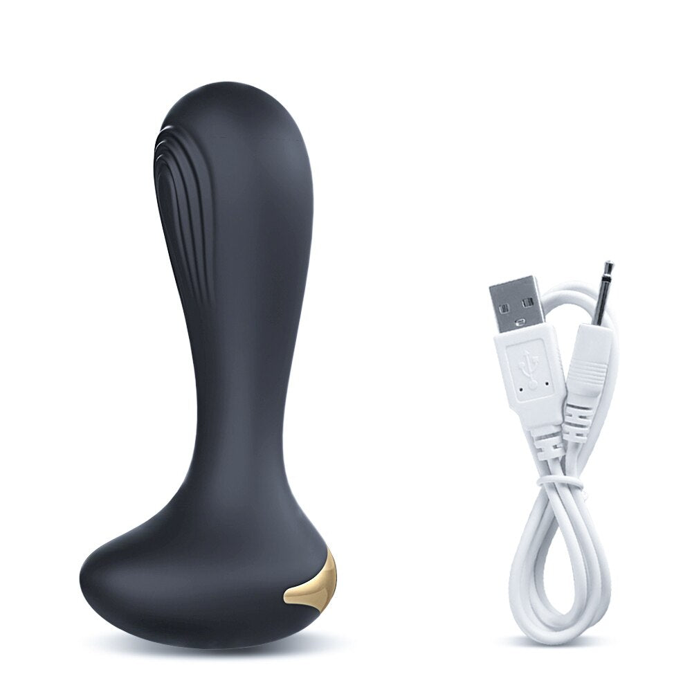 Anal Plug Vibrator Female Arousal Butt Plug for Women, Men, Transgender, Silicone Sex Toys for Men or Gays