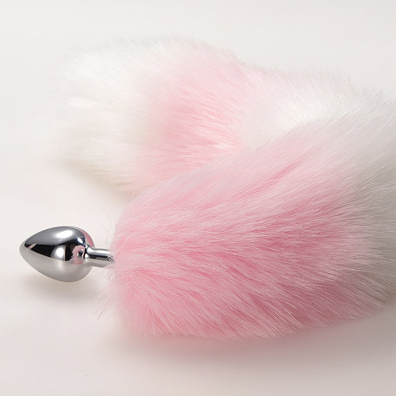Anal Toys Tail Plug In The Ass Metal Butt Plug for Women Fox Tail Erotic Sex Shop Anal Dilator Buttplug Adults Goods for Couples