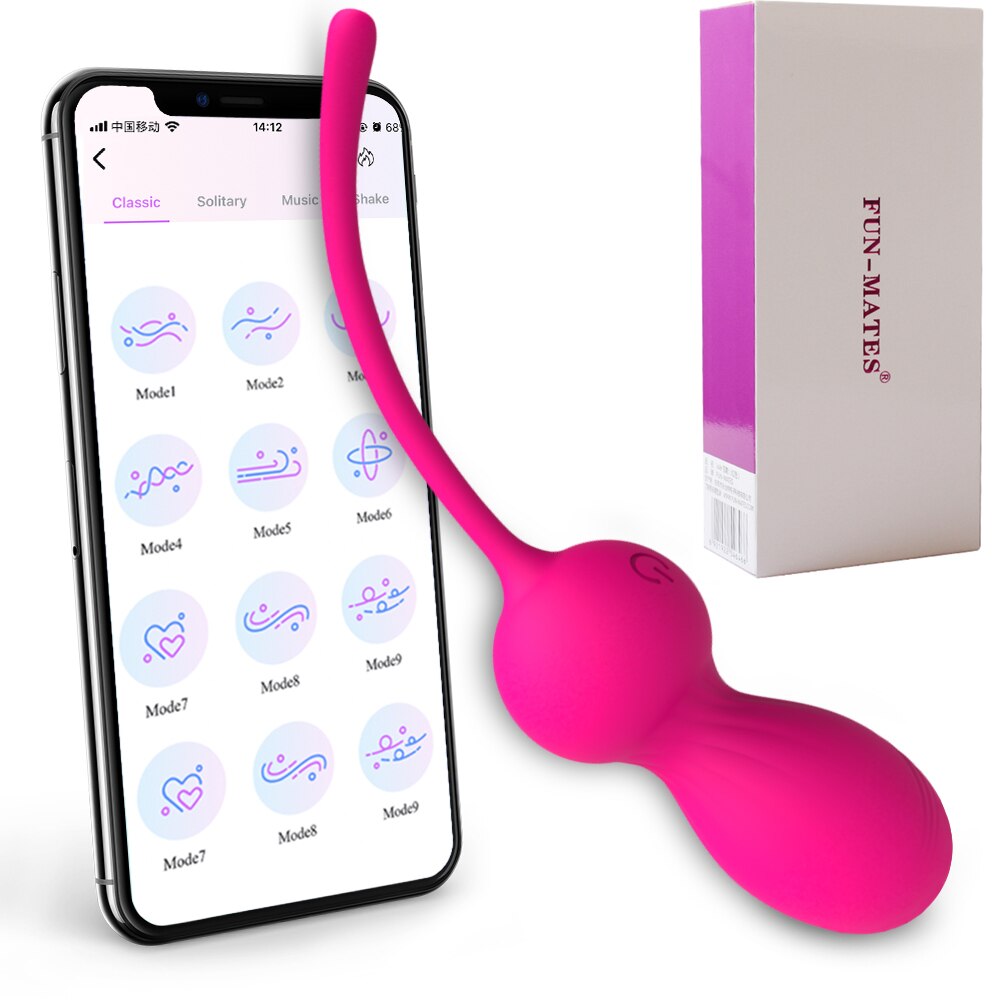 App Control Vibrating Egg Kegel Ball Vibrators Wireless Remote Wearable Panties Vibrator G Spot Vaginal Ball Sex Toys for Women