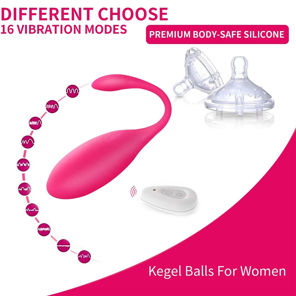 App Control Vibrating Egg Kegel Ball Vibrators Wireless Remote Wearable Panties Vibrator G Spot Vaginal Ball Sex Toys for Women