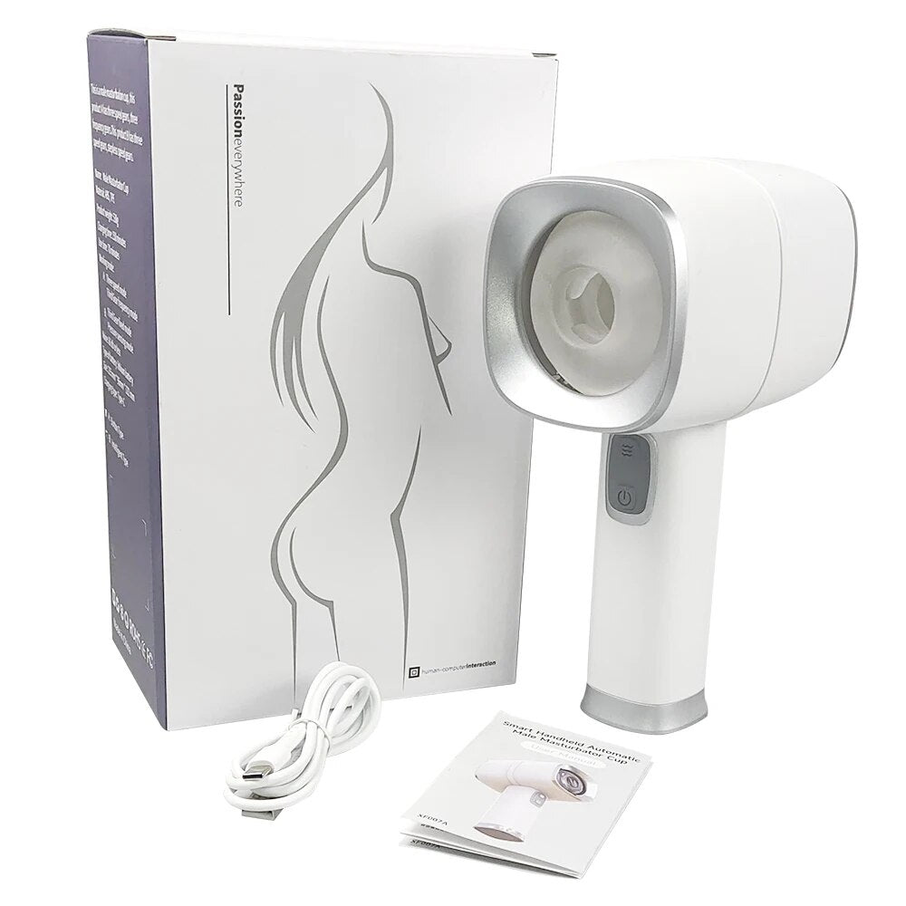 Automatic Men Masturbator Cup Vagina Masturbation Vibrator Adult Blowjob Pussy Stimulator Sex Toys for Male Intimate Goods